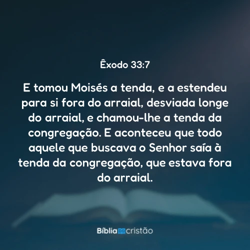 Êxodo 33:7