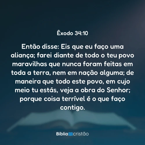 Êxodo 34:10