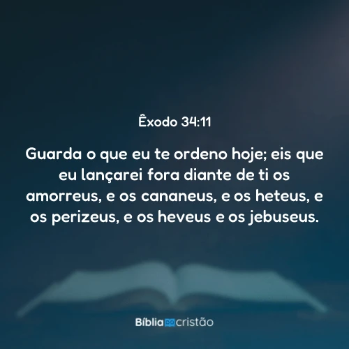 Êxodo 34:11