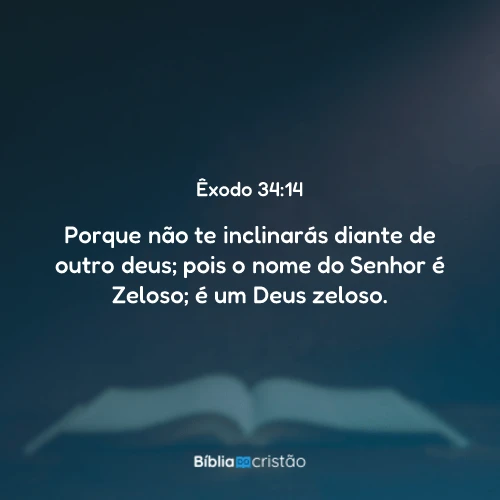 Êxodo 34:14