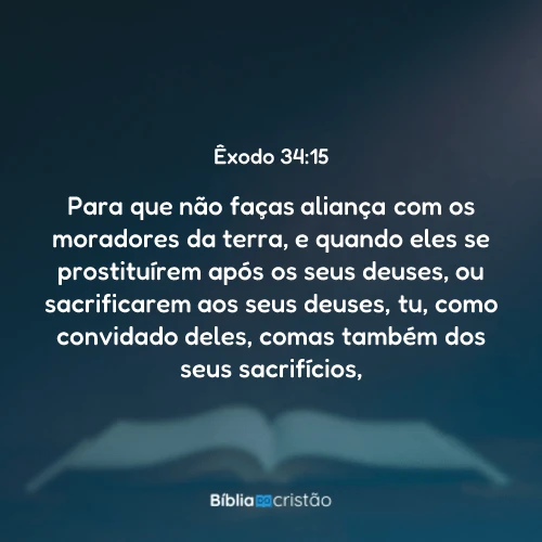Êxodo 34:15