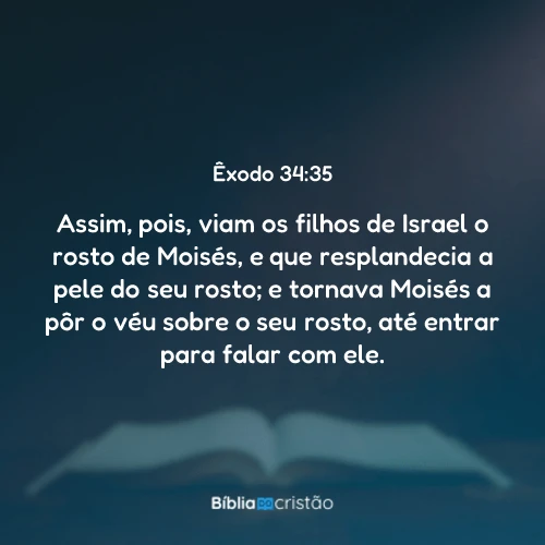 Êxodo 34:35