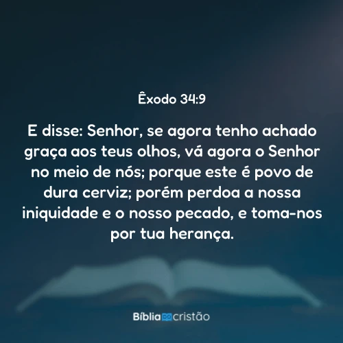 Êxodo 34:9