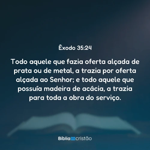 Êxodo 35:24