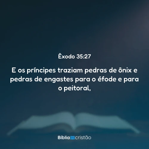 Êxodo 35:27