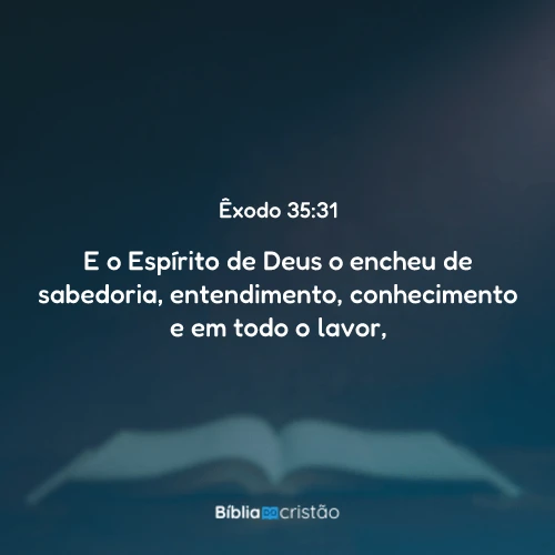 Êxodo 35:31
