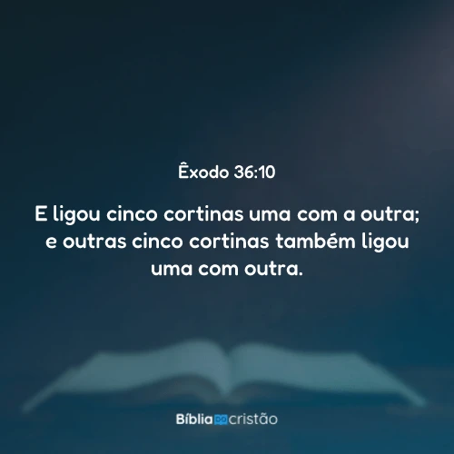 Êxodo 36:10