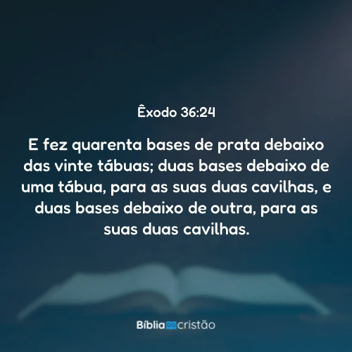 Êxodo 36:24