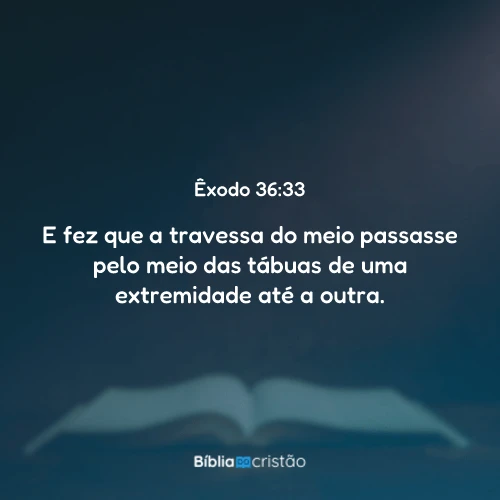 Êxodo 36:33
