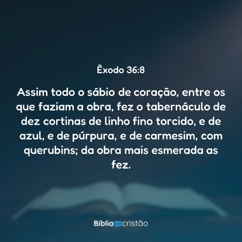 Êxodo 36:8
