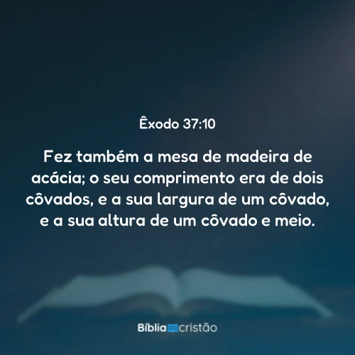 Êxodo 37:10