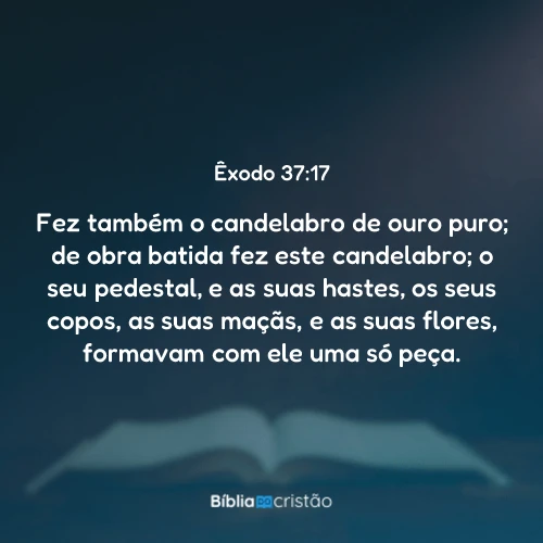 Êxodo 37:17