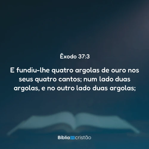 Êxodo 37:3