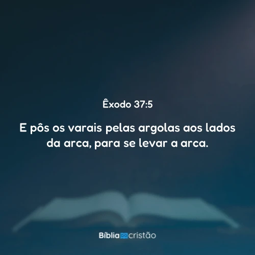 Êxodo 37:5