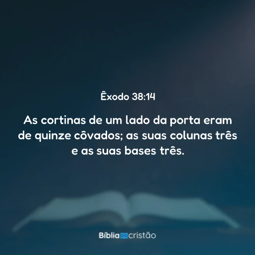 Êxodo 38:14