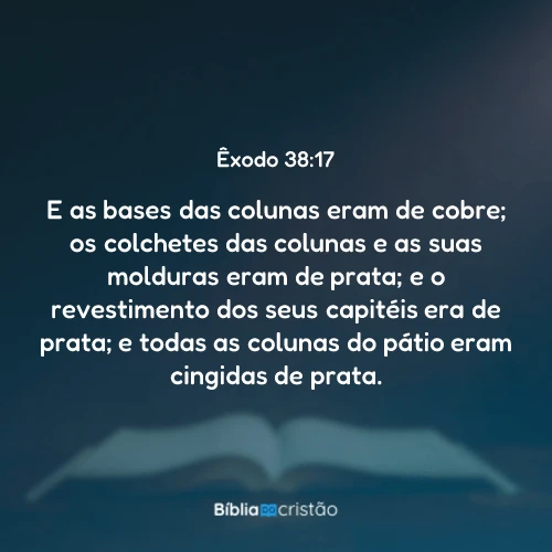 Êxodo 38:17