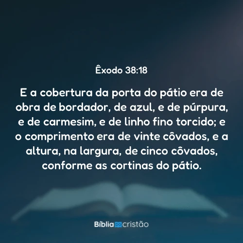 Êxodo 38:18