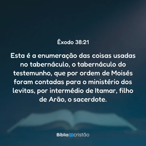 Êxodo 38:21