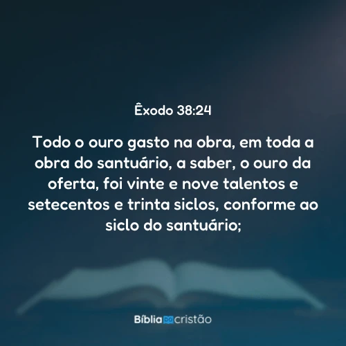 Êxodo 38:24