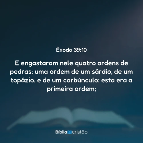 Êxodo 39:10
