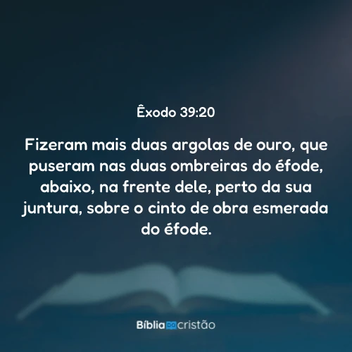 Êxodo 39:20