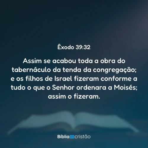 Êxodo 39:32