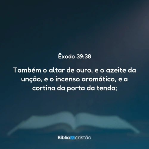 Êxodo 39:38