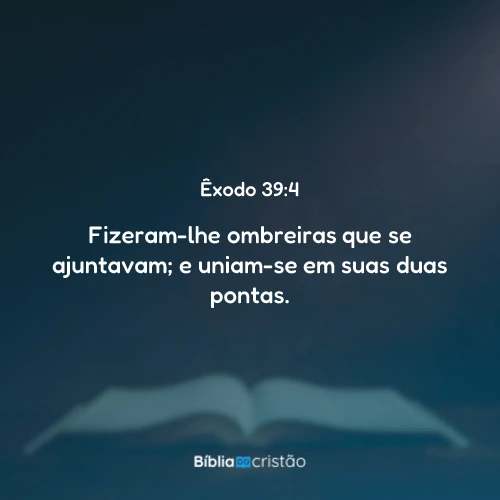 Êxodo 39:4