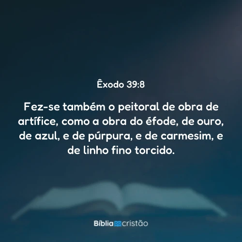 Êxodo 39:8