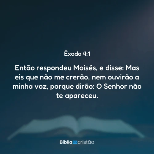 Êxodo 4:1