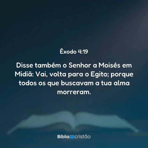 Êxodo 4:19