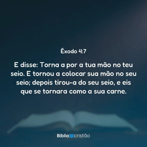 Êxodo 4:7