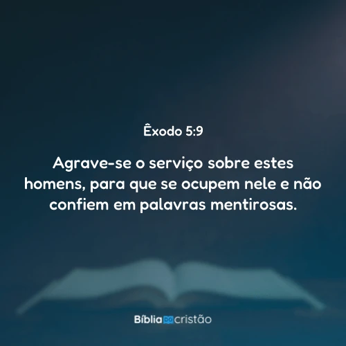 Êxodo 5:9