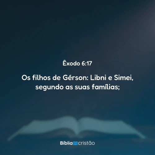 Êxodo 6:17