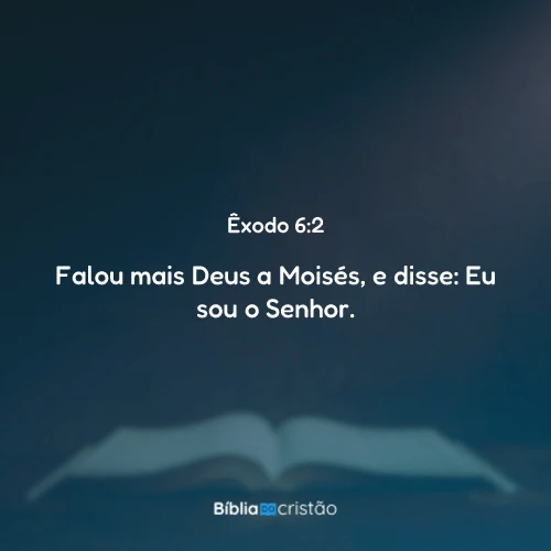 Êxodo 6:2