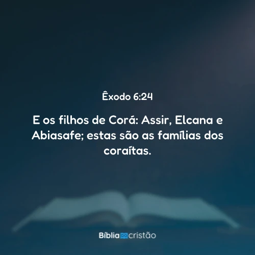 Êxodo 6:24