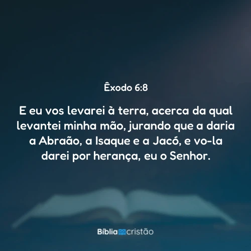 Êxodo 6:8