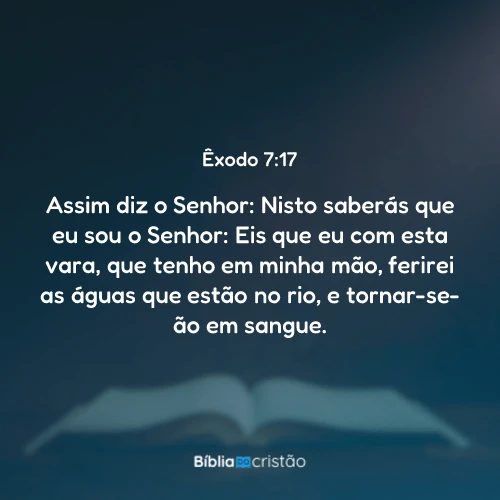 Êxodo 7:17