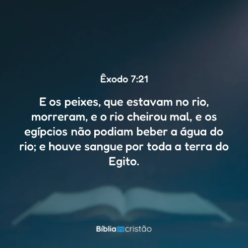 Êxodo 7:21