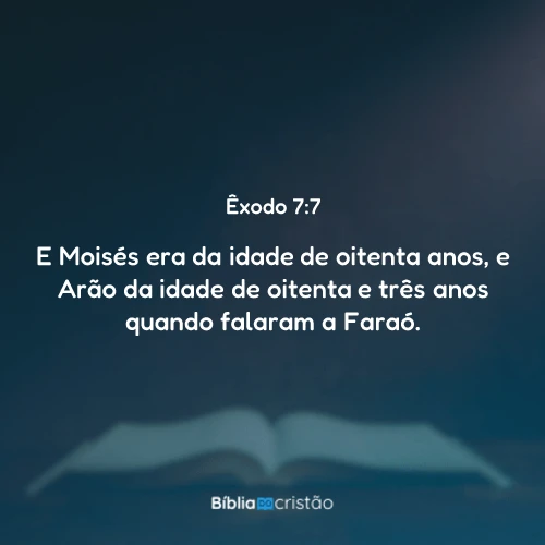 Êxodo 7:7
