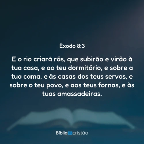 Êxodo 8:3