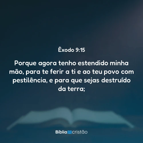 Êxodo 9:15
