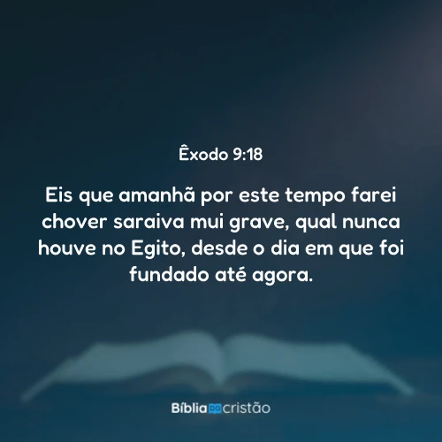 Êxodo 9:18