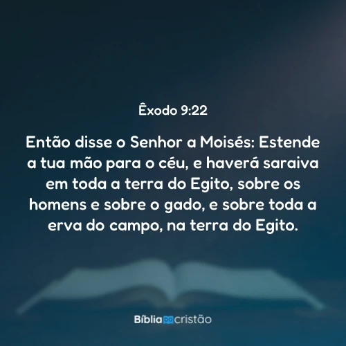 Êxodo 9:22