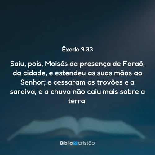 Êxodo 9:33
