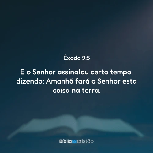 Êxodo 9:5