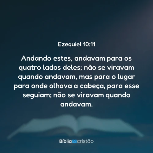 Ezequiel 10:11
