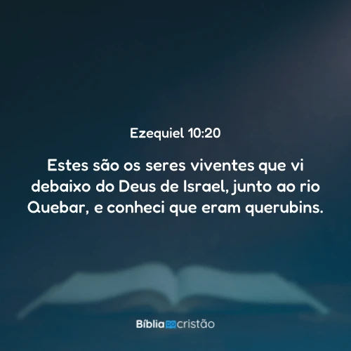 Ezequiel 10:20