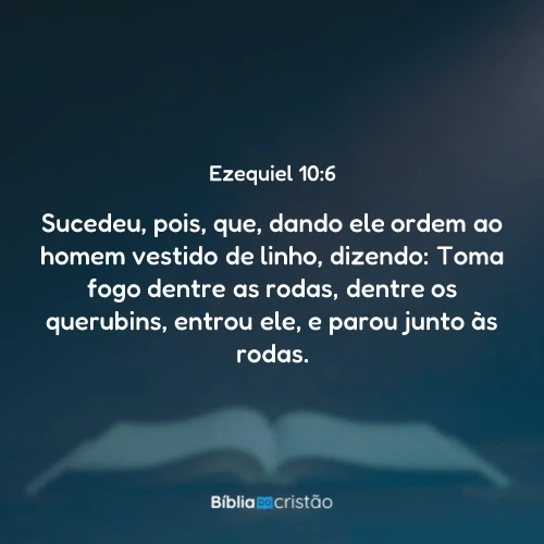Ezequiel 10:6