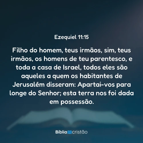 Ezequiel 11:15